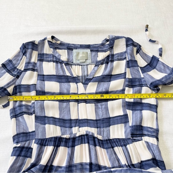 Anthropologie Maeve Devery Checkered Dress Size S - Picture 5 of 11